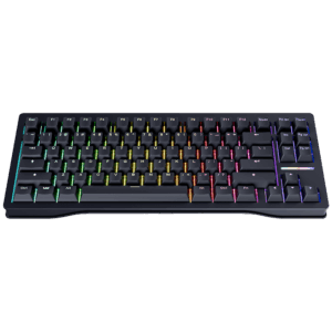 Wooting 80HE - US Layout - Lekker L60 V2 Switches - PCR Black (Juoda) Magnetinė Žaidimų Klaviatūra