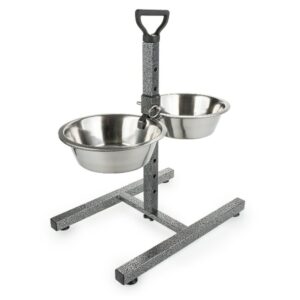 Metaliniai dubenėliai 29cm/4L su reguliuojamu stovu