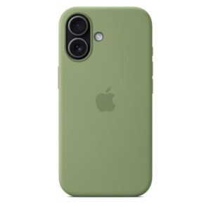 MGEX4ZM/A Apple Silicone Magsafe Dėklas skirtas Apple iPhone 17 Light Moss - Image 1