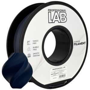 3D Plastikas - Filamentas PLA matte blue | 1.75 mm, 1 kg | Professional LAB