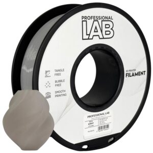 3D Plastikas - Filamentas PETG grey | 1.75 mm, 1 kg | Professional LAB