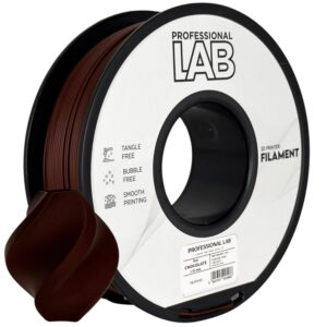 3D Plastikas - Filamentas PLA šokolado spalvos | 1.75 mm, 1 kg | Professional LAB