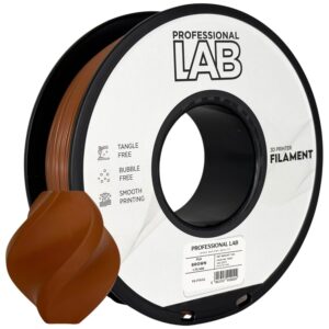 3D Plastikas - Filamentas PLA rudos spalvos | 1.75 mm, 1 kg | Professional LAB