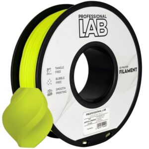 3D Plastikas - Filamentas PLA apple green | 1.75 mm, 1 kg | Professional LAB