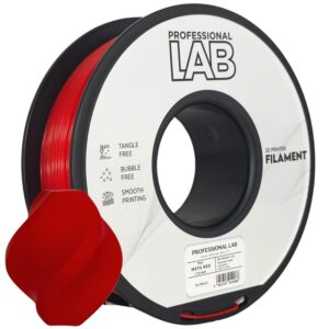 3D Plastikas - Filamentas PLA meta raudona | 1.75 mm, 1 kg | Professional LAB