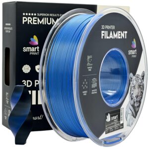 3D Plastikas - Filamentas PLA Silk Dual Color black blue | 1.75 mm, 1 kg | SPrint