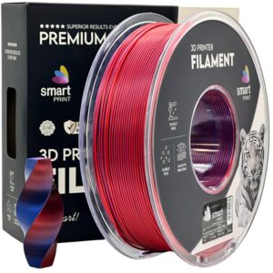 3D Plastikas - Filamentas PLA Silk Dual Color Twilight Serenity| 1.75 mm, 1 kg | SPrint
