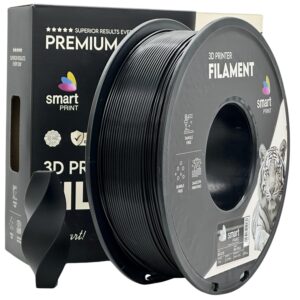 3D Plastikas - Filamentas HS-PLA black | 1.75 mm, 1 kg | SPrint