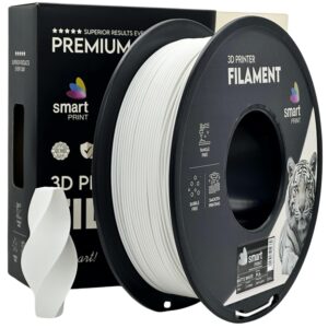 3D Plastikas - Filamentas PLA matte white | 1.75 mm, 1 kg |  Sprint