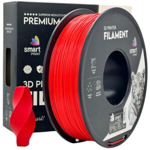 3D Plastikas - Filamentas PLA meta red | 1.75 mm, 1 kg |  Sprint