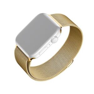 FIXED Mesh Strap Apple Watch 42/44/45/46/49mm, gol