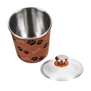 Maisto laikymo indas 15cm/1,9L rudas - Image 2