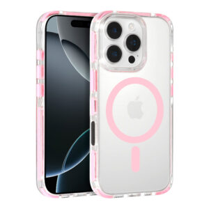 Tel Protect Strap Clear dėklas skirtas Apple iPhone 17 Air rožinės spalvos - Image 2