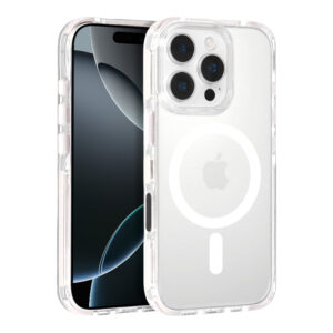 Tel Protect Strap Clear dėklas skirtas Apple iPhone 17 baltos spalvos - Image 2