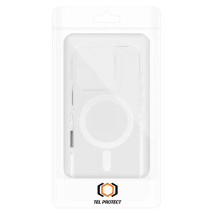 Tel Protect Strap Clear dėklas skirtas Apple iPhone 17 Pro baltos spalvos - Image 7