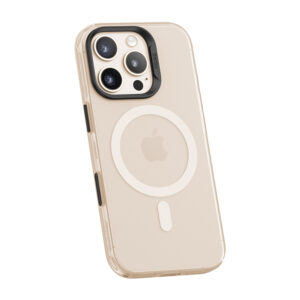 Benks Magnetic Lucid Armor dėklas (C066) skirtas Apple iPhone 16 Pro Max aukso spalvos (Camera Control Button) - Image 4