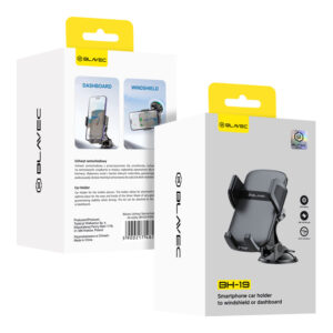 Blavec automobilinis laikiklis BH-19 to windshield (BH19-WSB) juodos spalvos - Image 7