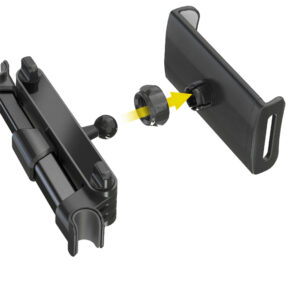 Blavec automobilinis laikiklis BH-18 to headrest (BH18-HRB) juodos spalvos - Image 4