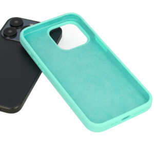 Silicone Lite dėklas skirtas Apple iPhone 17 Air mėtų spalvos - Image 4