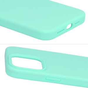 Silicone Lite dėklas skirtas Apple iPhone 17 Air mėtų spalvos - Image 5