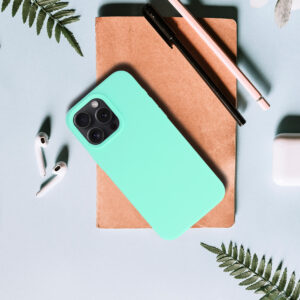 Silicone Lite dėklas skirtas Apple iPhone 17 Air mėtų spalvos - Image 6