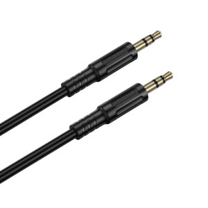 Borofone Cable AUX BL25 Nice - jack 3,5mm to jack 3,5mm - 1 metre juodos spalvos - Image 5