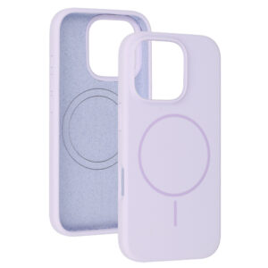 Magsafe Slim Silicone skirtas Apple iPhone 17 Pro Max violetinės spalvos - Image 4