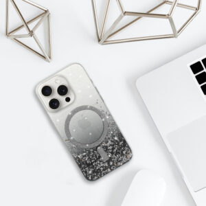 Tel Protect Moonlite Magsafe Dėklas skirtas Samsung Galaxy S25 FE juodos spalvos clear - Image 5