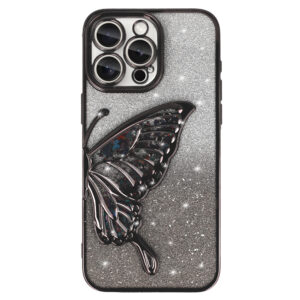 Tel Protect Butterfly Water dėklas skirtas Apple iPhone 17 Pro juodos spalvos - Image 2