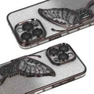 Tel Protect Butterfly Water dėklas skirtas Apple iPhone 17 Pro juodos spalvos - Image 4