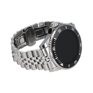 Blavec išmanusis laikrodis M-02 Business AMOLED Full Touch Voice Call (SWM02-S) sidabro spalvos - Image 4