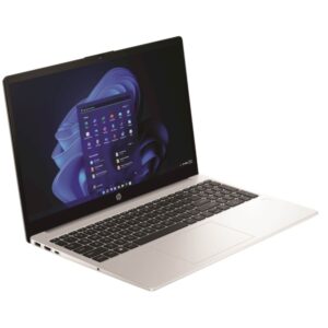 Nešiojamas kompiuteris HP 250 G10 i5-1334U / 16GB / 512GB SSD / 15,6″ FHD IPS / Windows 11 Home / turbo silver - Image 2