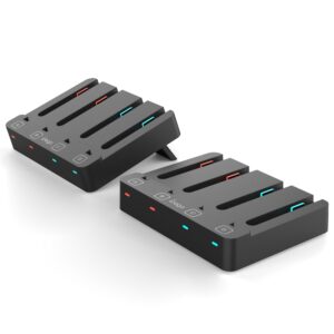 iPega SW2081 Charger Dock for JoyCon Controllers Nintendo Switch 1/2 Black - Image 2