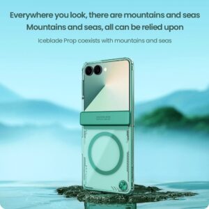 Nillkin Iceblade Magnetic dėklas skirtas Samsung Galaxy Z Fold 7 žalios saplvos - Image 2