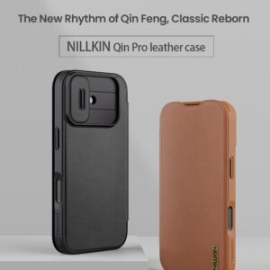 Nillkin Qin Book PRO dėklas skirtas Apple iPhone 17 juodos spalvos - Image 2