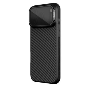 Nillkin CarboProp Aramid Magnetic dėklas skirtas Apple iPhone 17 Pro Max juodos spalvos