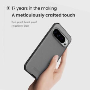 Nillkin Super Frosted PRO Back dėklas skirtas Google Pixel 10 Pro XL skaidrus juodos spalvos - Image 2