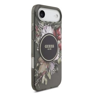 Guess IML Flowers Strap MagSafe dėklas skirtas Apple iPhone Air juodos spalvos - Image 2