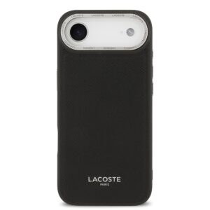 Lacoste PU Leather Champs Elysees MagSafe dėklas skirtas Apple iPhone Air juodos spalvos - Image 2