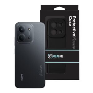 OBAL:ME Matte TPU dėklas skirtas Xiaomi Redmi 15C 4G/5G juodos spalvos - Image 2