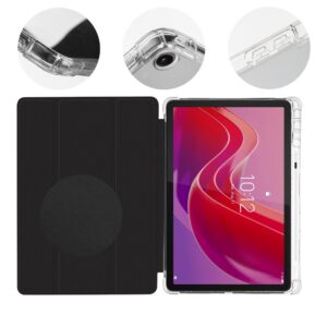 OBAL:ME MistyTab dėklas skirtas Lenovo Tab M11/M11 LTE juodos spalvos