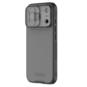 Nillkin CamShield PRO dėklas skirtas Apple iPhone 17 Pro skaidrus juodos spalvos
