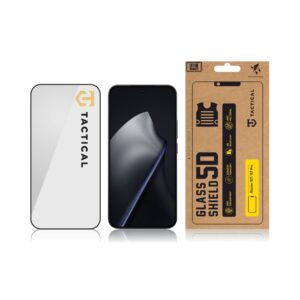 Tactical Apsauginis stiklas Shield 5D skirtas Xiaomi 15/15T Pro Black - Image 2