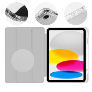 OBAL:ME MistyTab dėklas skirtas iPad 10.9 2022/11 2025 Light Gray