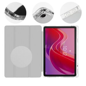 OBAL:ME MistyTab dėklas skirtas Lenovo Tab M11/M11 LTE Light Gray