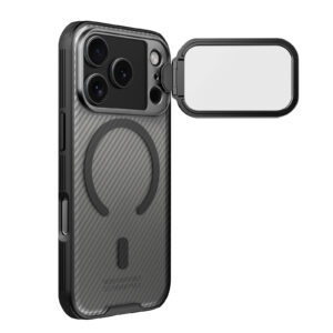 Nillkin CamShield Prop Magnetic dėklas skirtas Apple iPhone 17 Pro skaidrus juodos spalvos