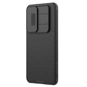 Nillkin CamShield PRO dėklas skirtas Samsung Galaxy S25 FE juodos spalvos