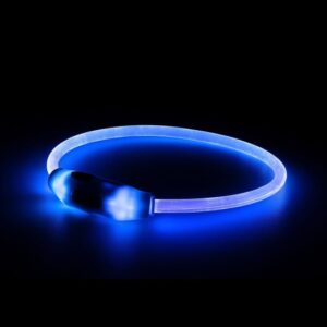 LED antkaklis mėlynas L 70cm