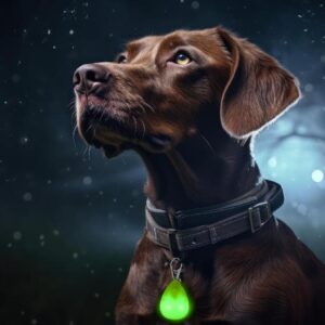 LED šviečiantis pakabukas deimantas žalias - Image 3