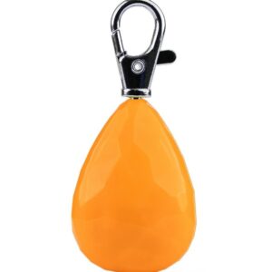 LED šviečiantis pakabukas deimantas oranžinis - Image 3